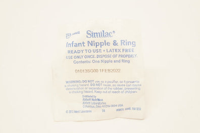 Abbott Similac Infant Nipple & Ring (x)